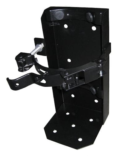 Heavy Duty Vehicle Extinguisher Bracket 2-2.5kg 105mm-115mm Ext Diameter Black Finish