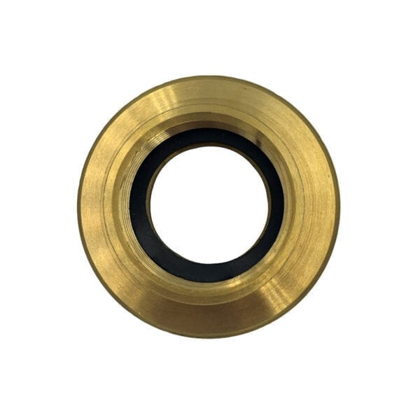 Adaptor 65mm BI Male x 38mm BSP Female Brass Round - Image 2