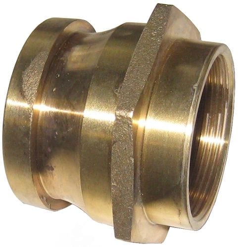 Adaptor 65mm BI Male x 50mm BSP Female Brass