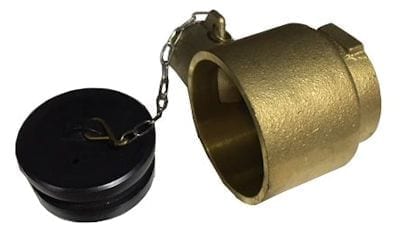 Adaptor 65mm BI Female x 38mm BSP Female Brass
