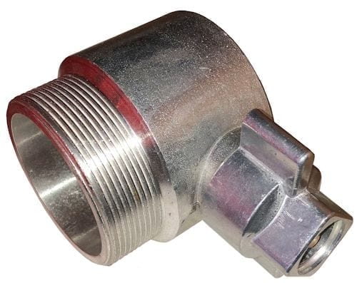 Adaptor 65mm BI Female x 65mm BSP Male Alloy