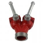 alloy controlled dividing breech fire fighting