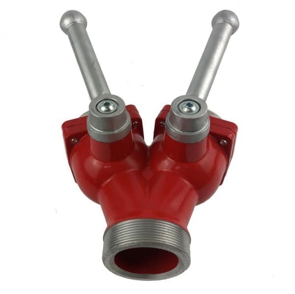 alloy controlled dividing breech fire fighting