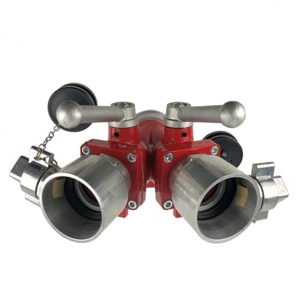 controlled dividing breech BIC fire hose