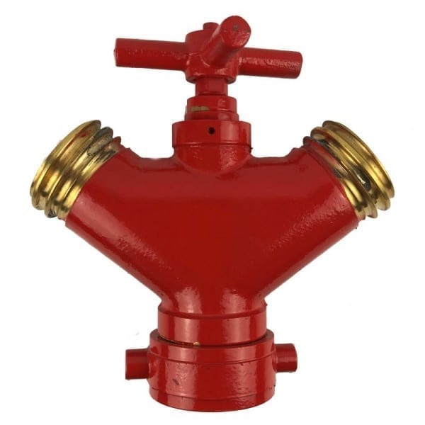 brass qrt fire hose divider breech control