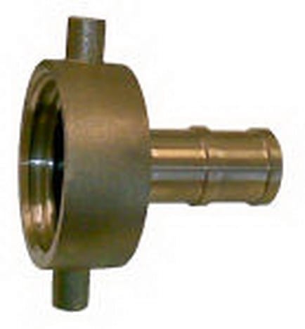 Coupling 65mm QRT Female x 38mm Tail Brass