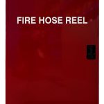metal cabinet for fire hose reel