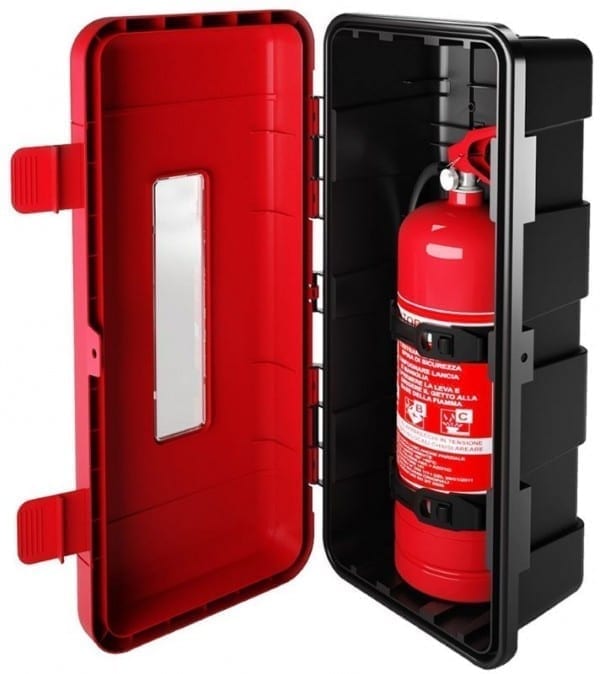 polyethylene fire extinguisher cabinet