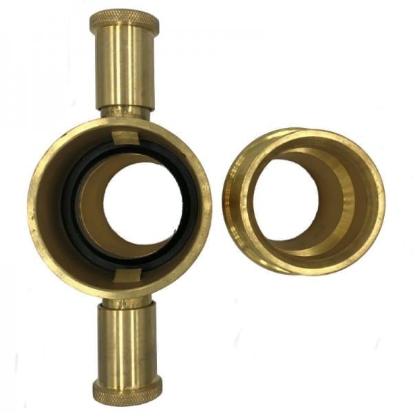 65mm BIC fire hose coupling brass