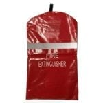 heavy duty vinyl fire extinguisher bag