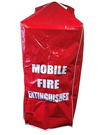 Cover Tapol Heavy Duty UV & FR Treated To Suit 90 / 100kg DCP & Foam Mobile Extinguishers