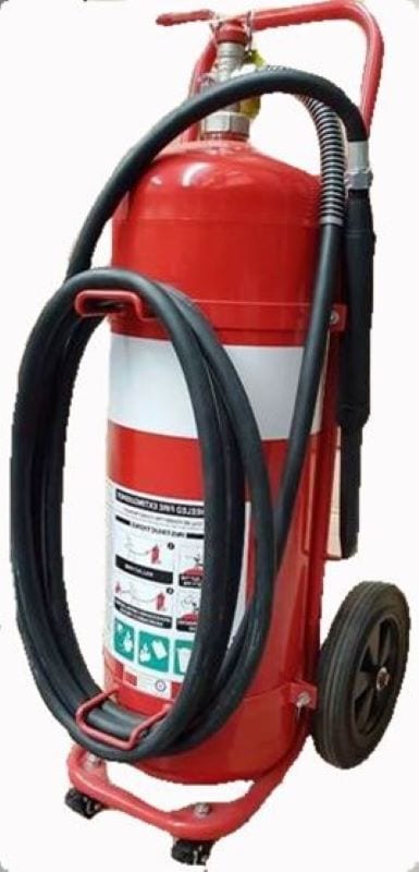 50kg dry chemical powder mobile extinguisher