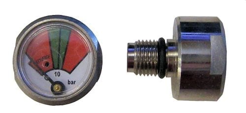 Gauge 1000 kPa Fire Box Small With O Ring 20mm Face