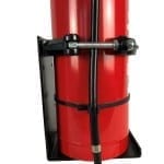 heavy duty fire extinguisher vehicle bracket