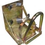 heavy duty over centre fire extinguisher vehicle bracket