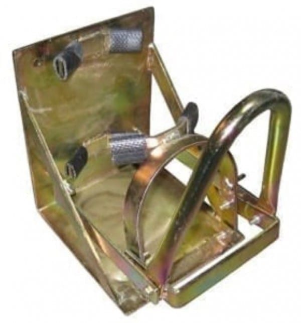 heavy duty over centre fire extinguisher vehicle bracket