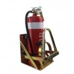 heavy duty over centre fire extinguisher vehicle bracket