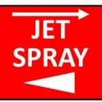 Fire Hose Reel Nozzle 19mm Tail Nylon / Brass Twist Jet Spray Pattern - Image 3