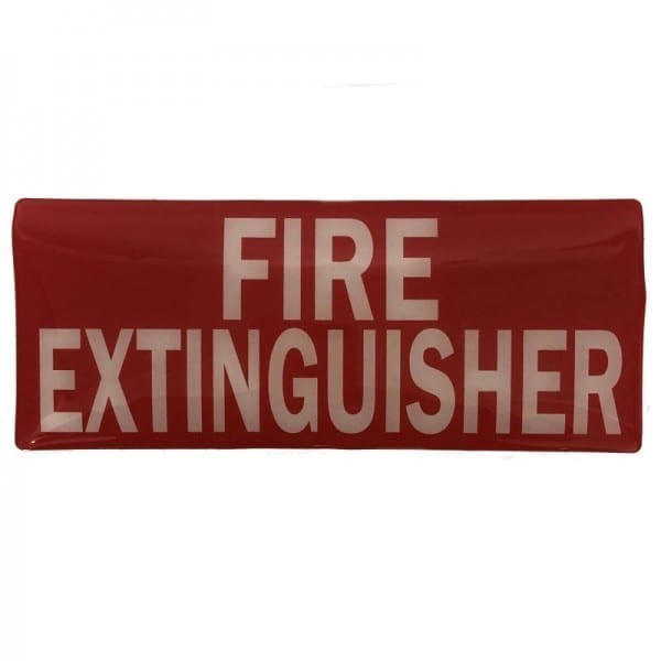 fire extinguisher decal
