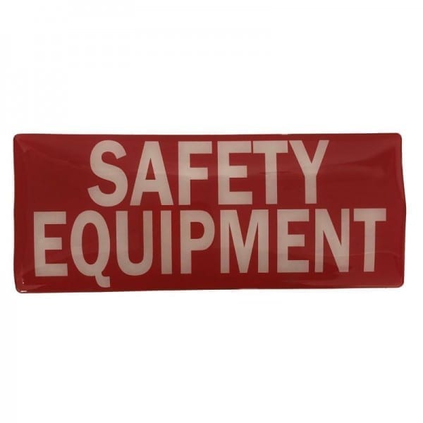 safety equipment decal
