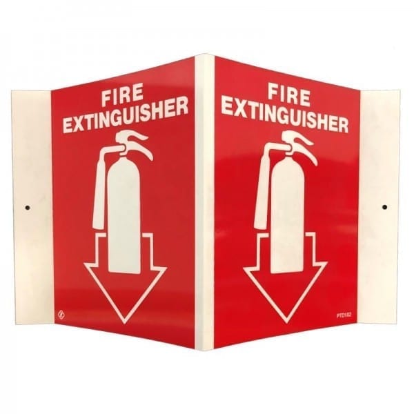 fire extinguisher sign