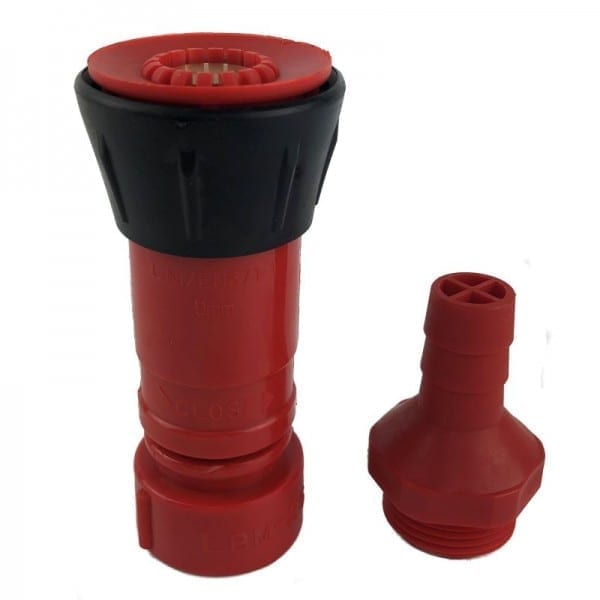 jet spray fog fire nozzle
