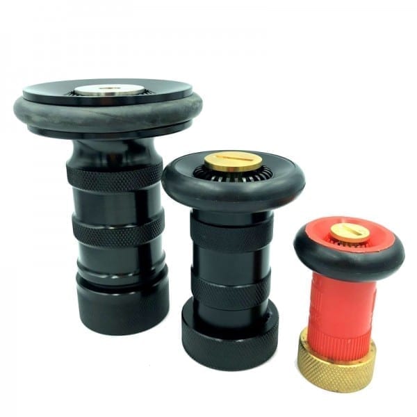 high performance jet spray fog fire fighting nozzles
