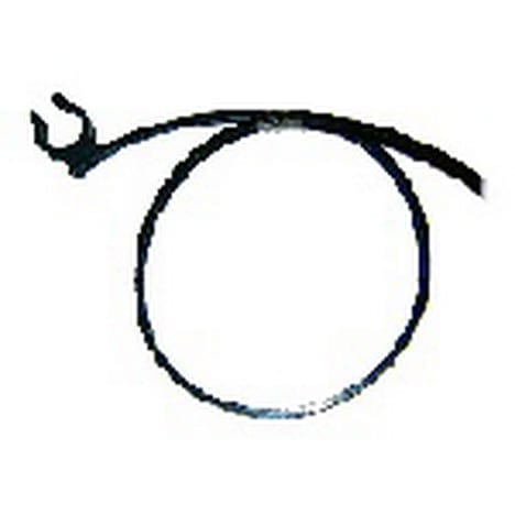 Retainer Strap Hose & Clip Assembly Black PVC - 660mm