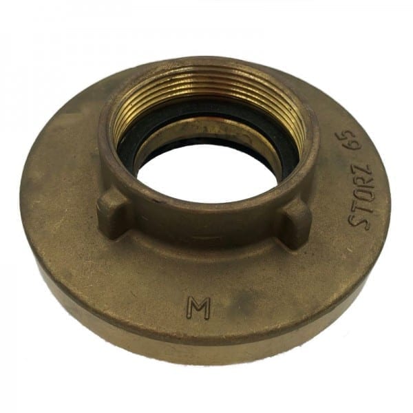 storz 65 x 50 bsp adaptor brass