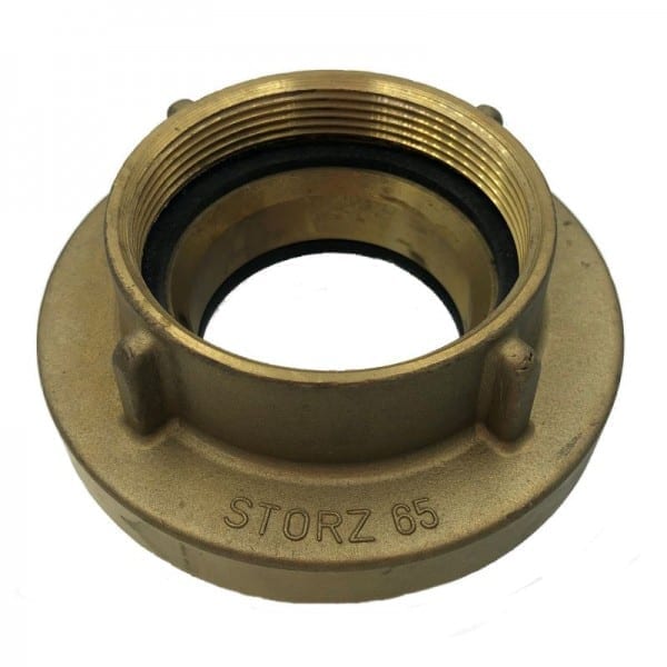 storz 65 x 65 bsp adaptor brass