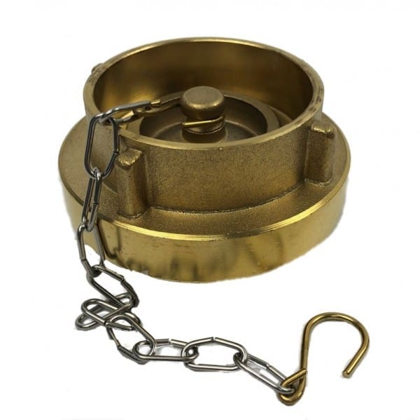38mm storz blanking cap brass