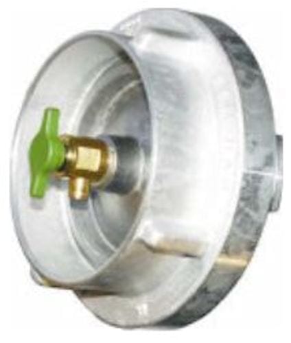 Storz Blanking Cap 65mm (2.5") Forged Alloy With Drain Valve