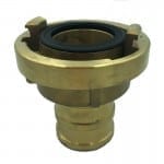 forged brass 2inch storz hose coupling
