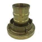 storz 52mm fire hose brass coupling set