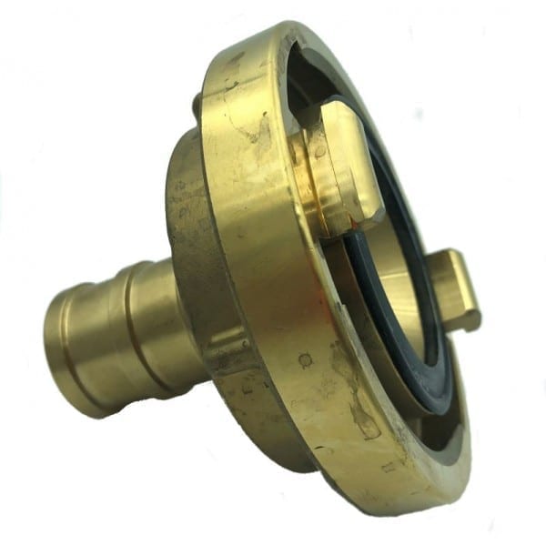 Storz coupling 52-C, 52mm hose, Brass (STKS66/52MS) - Landefeld