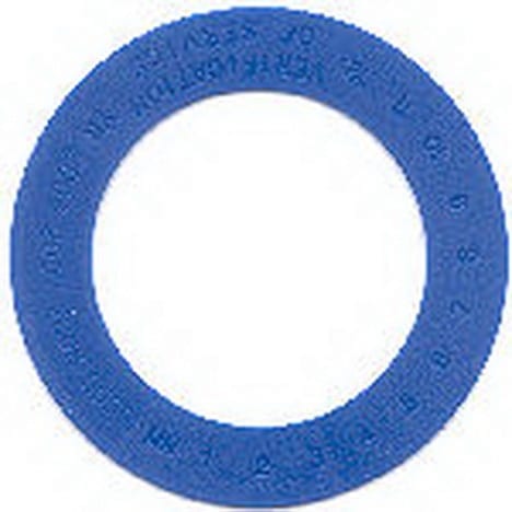 Service Equipment Neck Collar 53mm Blue Notice Of Hydro Test Pkt 50 4 Years On Collar