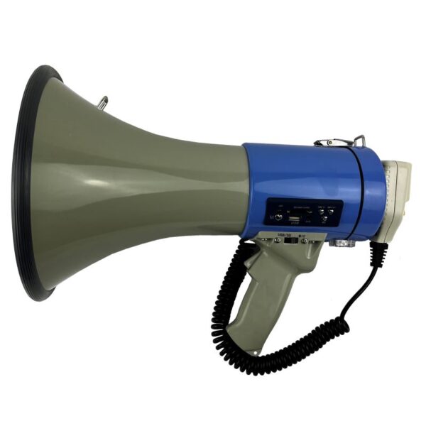 hand held evacuation siren megaphone