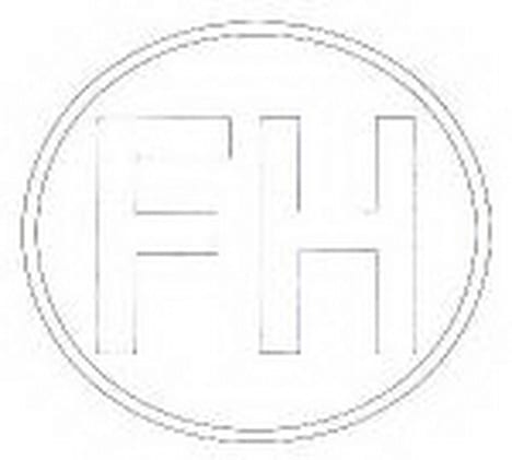 Sign Self Adhesive Fire Hose In Circle White / Clear 170mm x 170mm