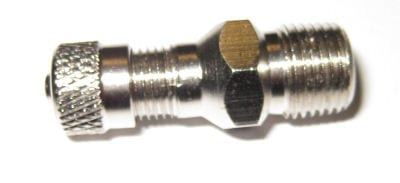Schrader Valve 1/8 Inch BSPT Taper Thread + Cap Fixed Syst