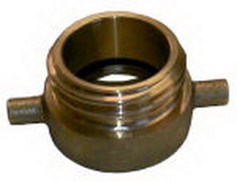 Adaptor 65mm CFA Male x 65mm MFB Female Brass