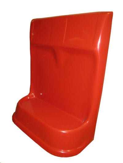 Fire Extinguisher Stand Fiberglass For 2 Units 4.5kg To 9kg 760mmH x 650mmW x 275mmDH