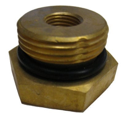 Pressure Test Adaptor DCP Brass Valve Amerex / Firemaster / Ansul / Gem