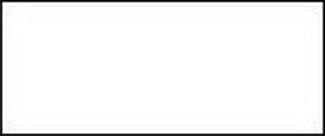 Label Plain White Medium 450mm W x 45mm H