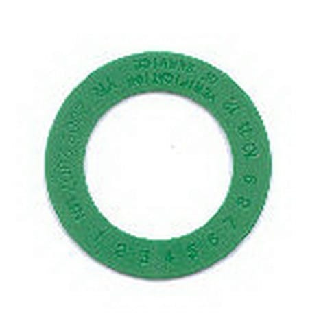 Service Equipment Neck Collar 33mm Green Notice Of Hydro Test Pkt100 2 Years On Collar