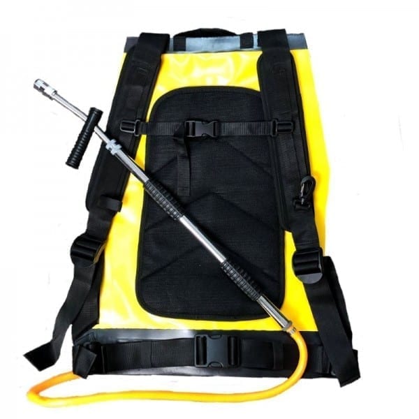 Back Pack Water Sprayer Yellow Collapsible Safetech Fire Fighter - Image 2