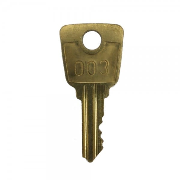 003 fire lock key