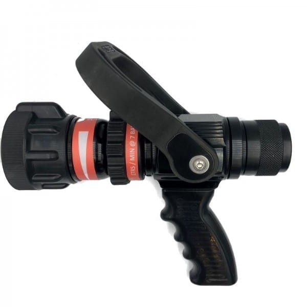 pistol grip adjustable fire fighting nozzle