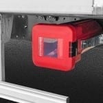 polyethylene side top load fire extinguisher box ip59k rated