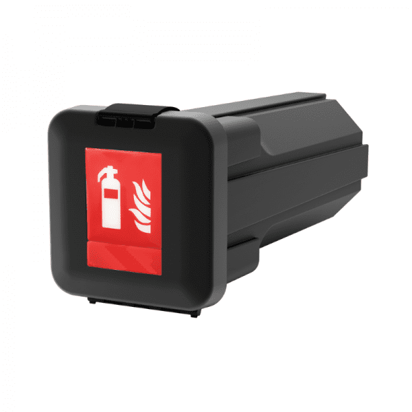 polyethylene side top load fire extinguisher box ip59k rated