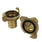 Coupling Set 38mm Nakajima x 38mm Hose Tail Brass JIS F 7335